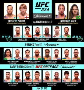 ufc 324 time