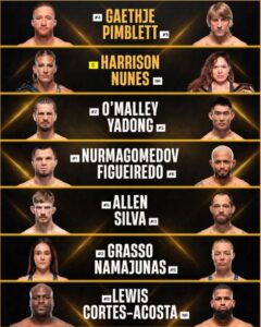 ufc 324 fight card